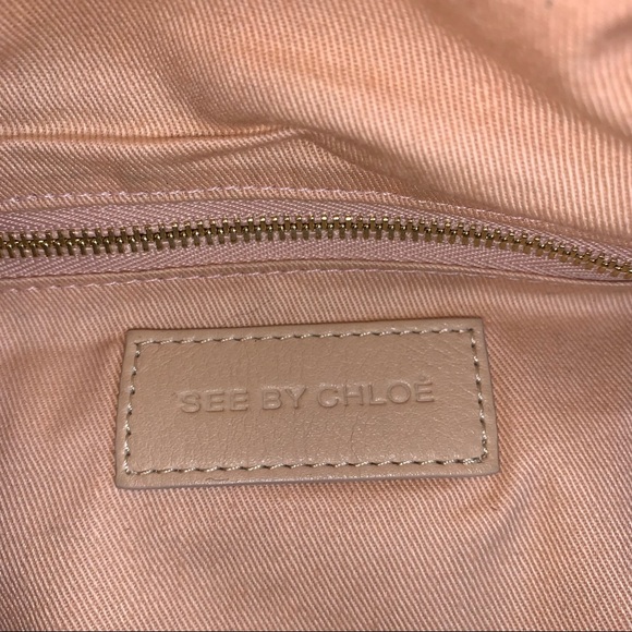 NWT auth SEE BY CHLOÉ two way bag w/authenticity card & dust bag - Picture 7 of 12